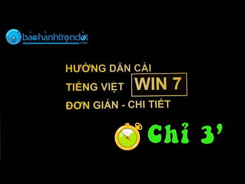 Hướng Dẫn Cài Tiếng Việt Cho Win 7  | Nhân Laptop - Bảo hành trọn đời