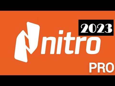 NITRO PRO / FREE DOWNLOAD / NITRO PDF PRO 2022 FREE CRACK