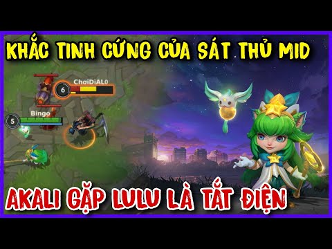 Cầm Lulu Đi Mid Khắc Chế Sát Thủ Cực Mạnh | LMHT TỐC CHIẾN