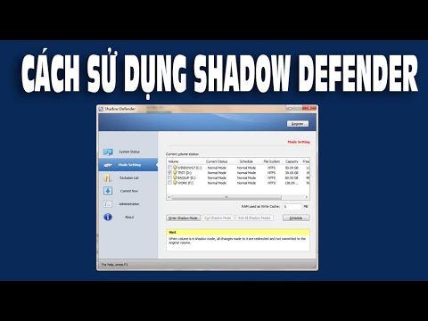 Hướng dẫn sử dụng Shadow Defender để bảo vệ máy tính | Vàng Phạm