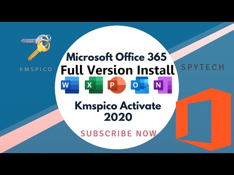 Microsoft Office 365 Full Version Install Kmspico Activate 2020 Life Time