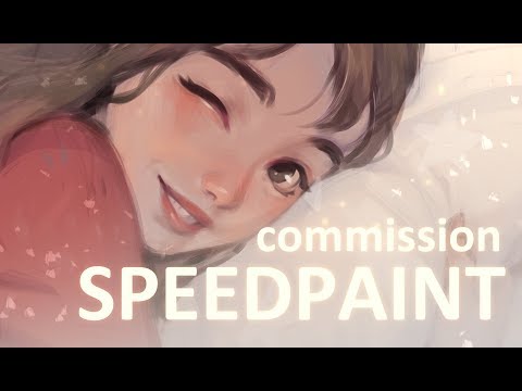 Speedpaint (Paint Tool SAI) Portrait Commission 2019 #2