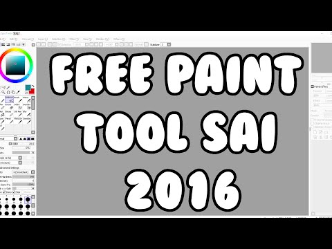 FREE PAINT TOOL SAI 2 (FULL VERSION) UPDATE 2018