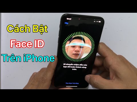 Cách Bật Face ID Trên iPhone iOS - Cài Mở Khóa Bằng Khuôn Mặt Trên iPhone iOS