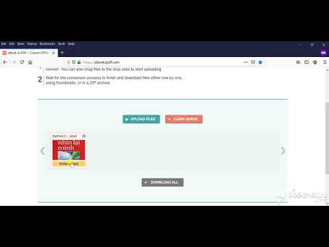 Cách chuyển file epub sang file pdf bằng công cụ online nhanh chống