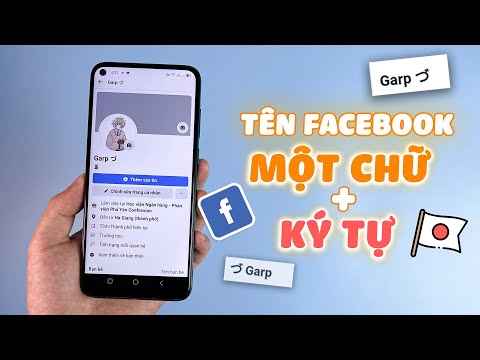 Cách đổi tên Facebook 1 chữ với ký tự đặc biệt tiếng Nhật | Techhow vn