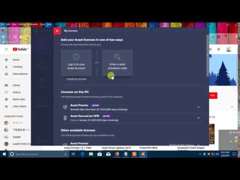 Avast Premier 19 2 2364 license file serial key and Crack Till 2027