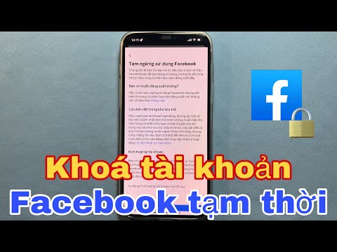 Cách khoá tài khoản Facebook tạm thời trên iPhone và Android