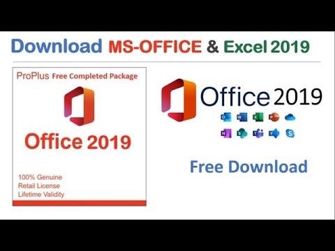 Install Office 2019 😱 | MS-OFFICE 2019 Download and Install |  MS-OFFICE Latest Version Excel