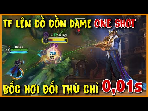 Trúng Bài Là Lên Bảng Với Twisted Fate Lên Đồ One Shot | LMHT TỐC CHIẾN