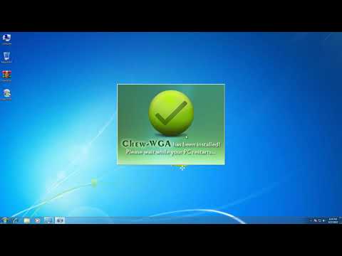 Hướng dẫn kích hoạt Windows 7 sử dụng Chew WGA thành công 100%