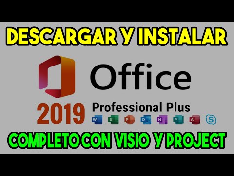 INSTALAR OFFICE 2019 PROFESINAL PLUS COMPLETO EN EL 2023