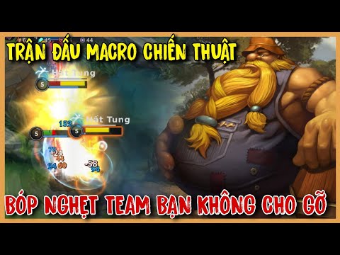 LMHT TỐC CHIẾN : Đánh Kiểu Macro Kiểm Soát Trận Đấu Không Cho Team Bạn Gỡ Với Bụng Bia Gragas