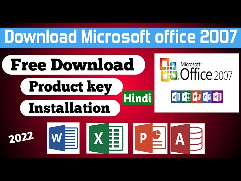 How to download and install Ms office 2007 free , ms office 2007 kaise download kare , @imsonu