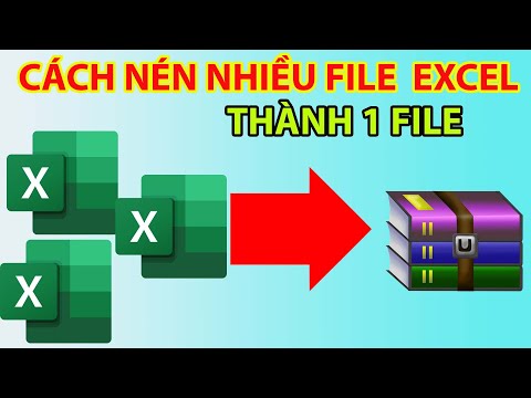 Cách Nén File Excel Trên Máy Tính | Cách Nén File Excel Để Gửi Mail