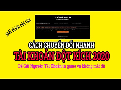 Nhanh tay chuyển đổi tài kkhoản Đột Kích CF Sang VTC ONLINE  để vẫn có thể chơi được CF