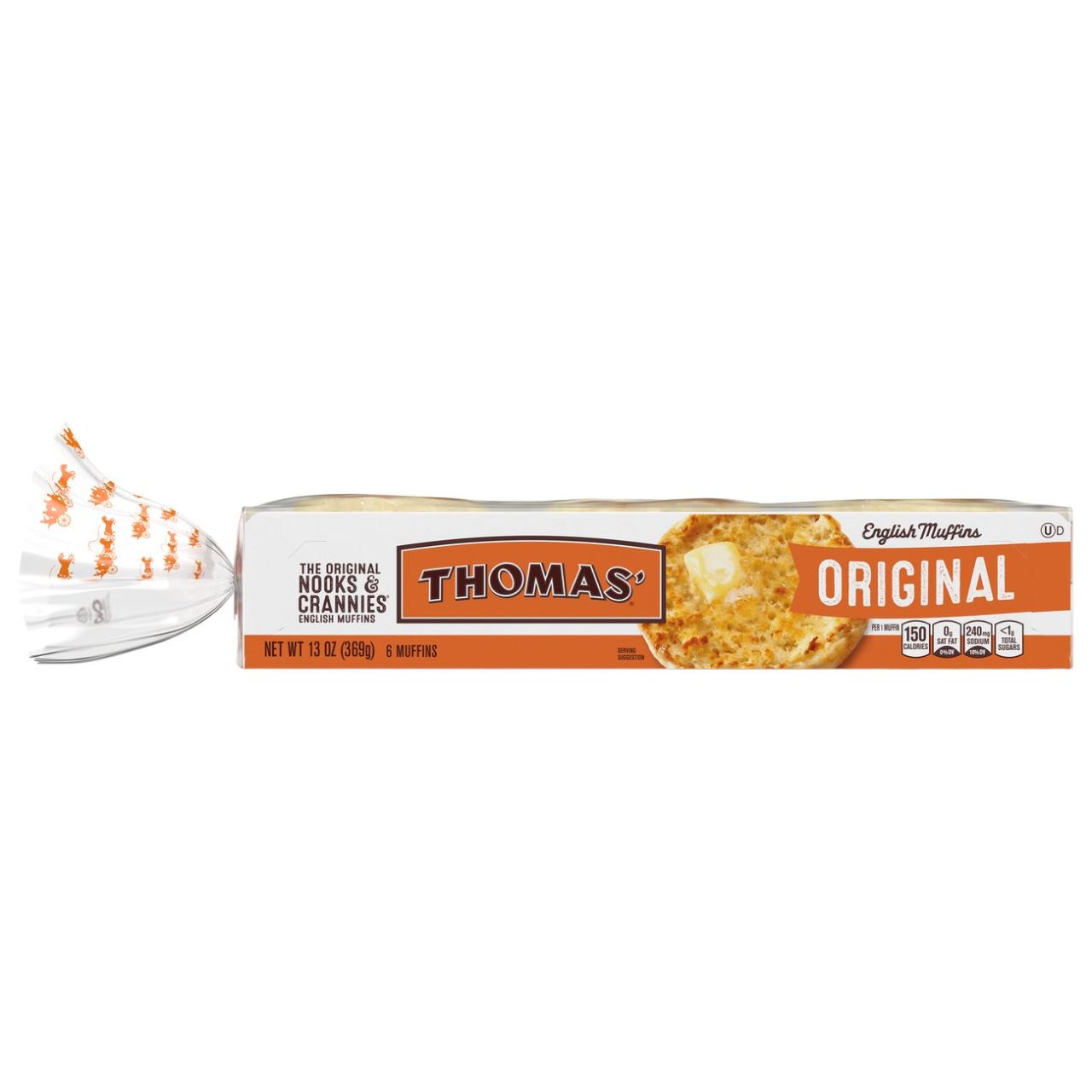 Thomas' Original English Muffins - Shop English Muffins At H-E-B