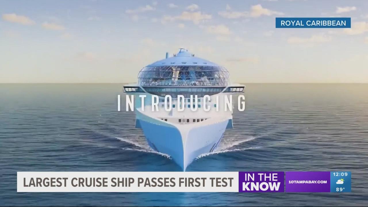 Largest Cruise Ship, Icon Of The Seas, To Make Debut In 2024 | Wtsp.Com