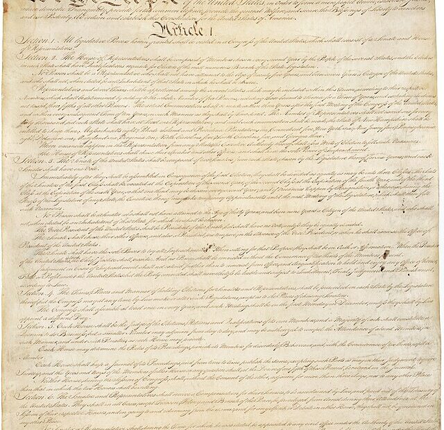 Constitution Of The United States - Wikipedia