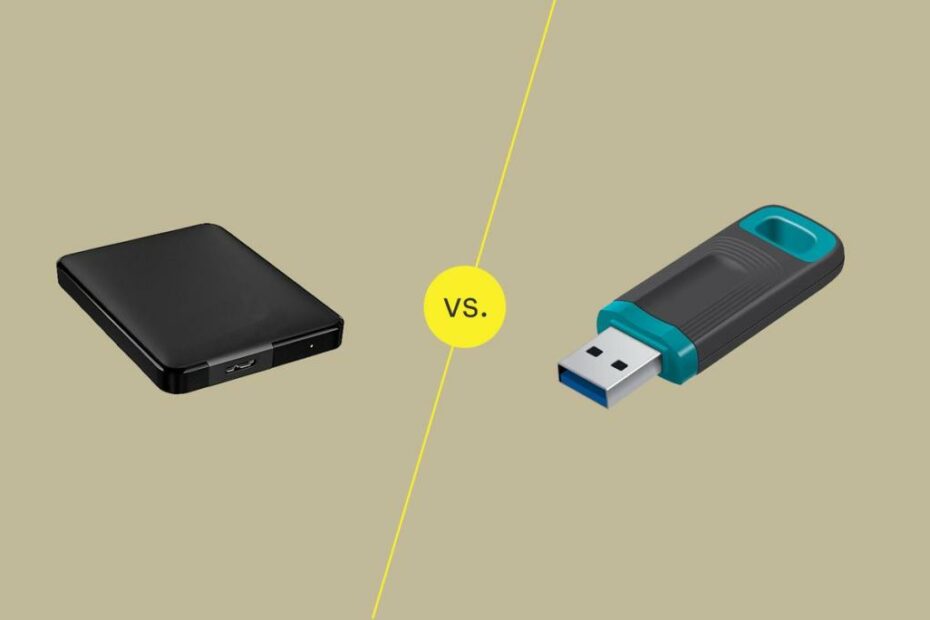 External Hard Drive Vs. Flash Drive: What'S The Difference?