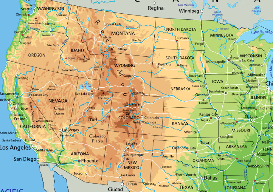 What States Are The Rocky Mountains In? - What States