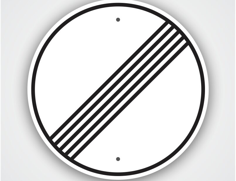 No Speed Restrictions – Autobahn Plaque – Autobahn Signs