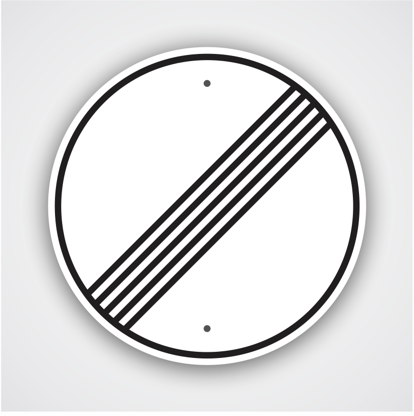 No Speed Restrictions – Autobahn Plaque – Autobahn Signs