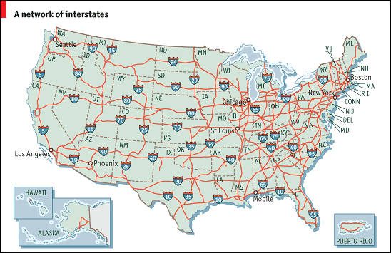9 Things You May Not Know About The U.S. Interstate Highways | From The  Kitchen Cabinet
