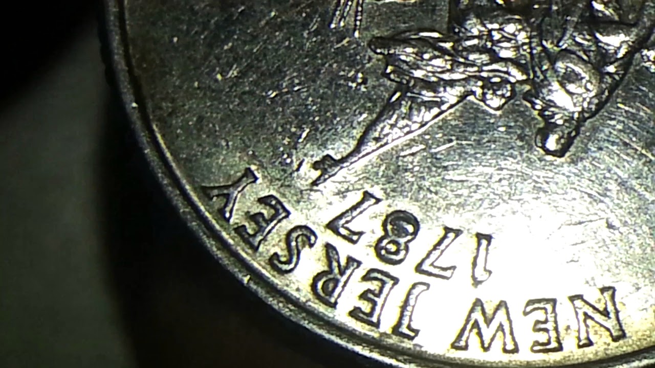 1999 D New Jersey State Quarter Cud Error Reverse - Youtube