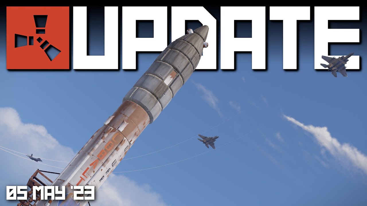 F15 Flybys And Bradley Patrols | Rust Update 5Th May 2023 - Youtube