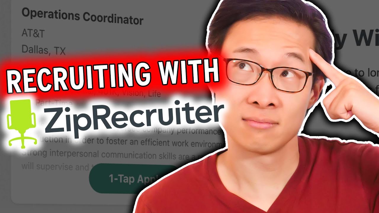 How To Recruit Using Ziprecruiter! Explained By Recruiter - Youtube