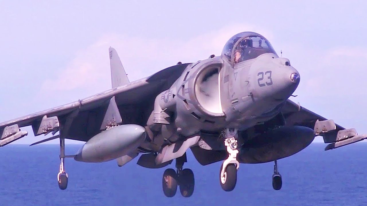 Us Marines Jet That Can Hover – Av-8B Harrier - Youtube