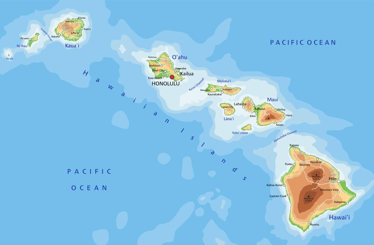 🗺️ Map Of The 7 Hawaiian Islands | & What To Do On Each