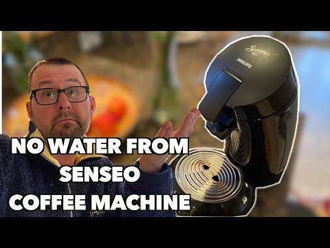 No Water Coming Out From Philips Senseo Coffee Machine