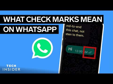 What Do The Check Marks Mean On WhatsApp? | Tech Insider
