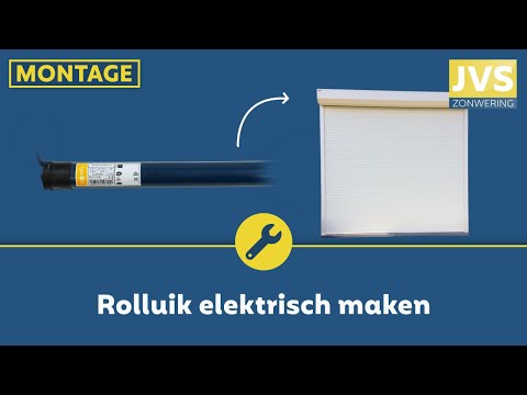 [Montage] Rolluik elektrisch maken