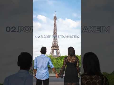 5 BEST Photography Spots for EIFFEL TOWER in PARIS! #Travel #Shorts @BruisedPassports