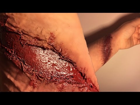 DIY Wound Halloween - WITH TOILET PAPER?!