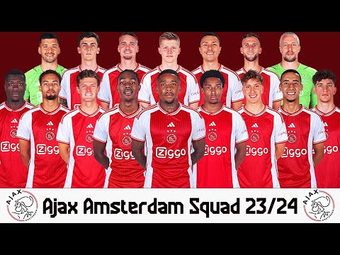 AFC AJAX Full Squad 2023-24 | Eredivisie 23/24 | UEFA Europa League (Group A)