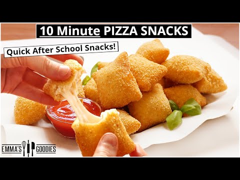 $1 Instant PIZZA NUGGETS! Easy PIZZA SNACKS / Pizza Rolls! 🍕