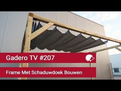 #207 Frame Met Schaduwdoek Bouwen