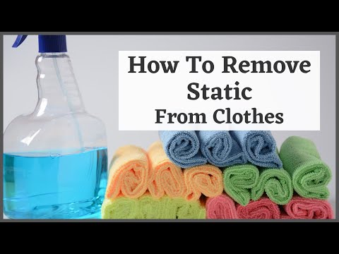 HOW TO REMOVE STATIC FROM CLOTHES - 5 Simple hacks to try at home