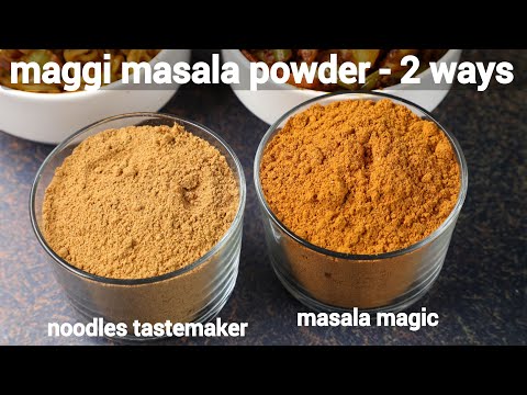 maggi masala powder recipe 2 ways | maggi noodles tastemaker | maggi masala e magic