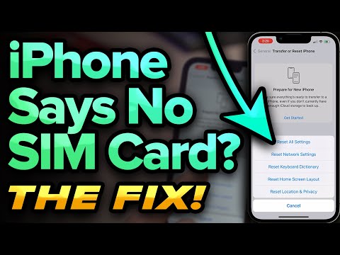 My iPhone Says No SIM Card! Here's The Fix.