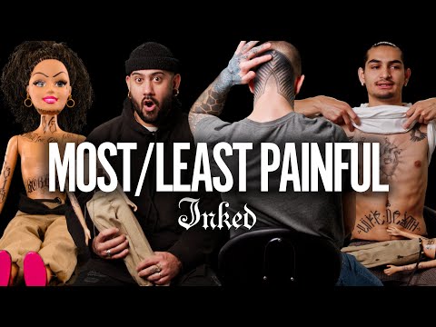 'I Felt My Soul Leave My Body' Most and Least Painful Places to Get a Tattoo | Tattoo Artists React