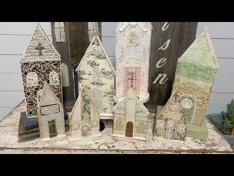 DIY Wooden churches