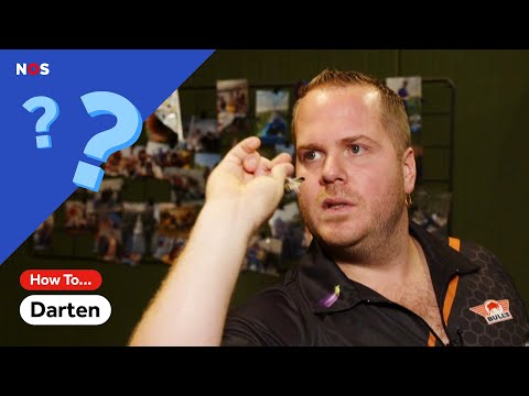 Zo gooi je 180!🎯 Dirk van Duijvenbode laat zien hoe dat moet | darten | How to… | NOS Sport