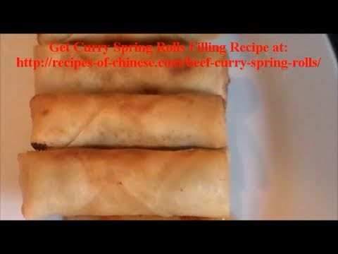 How to Deep Fry Spring Rolls
