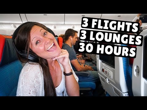 30+ HOURS in Turkish Airlines Economy Class | Kyrgyzstan to Texas