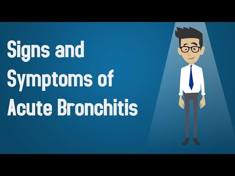 Signs and Symptoms of Acute Bronchitis?
